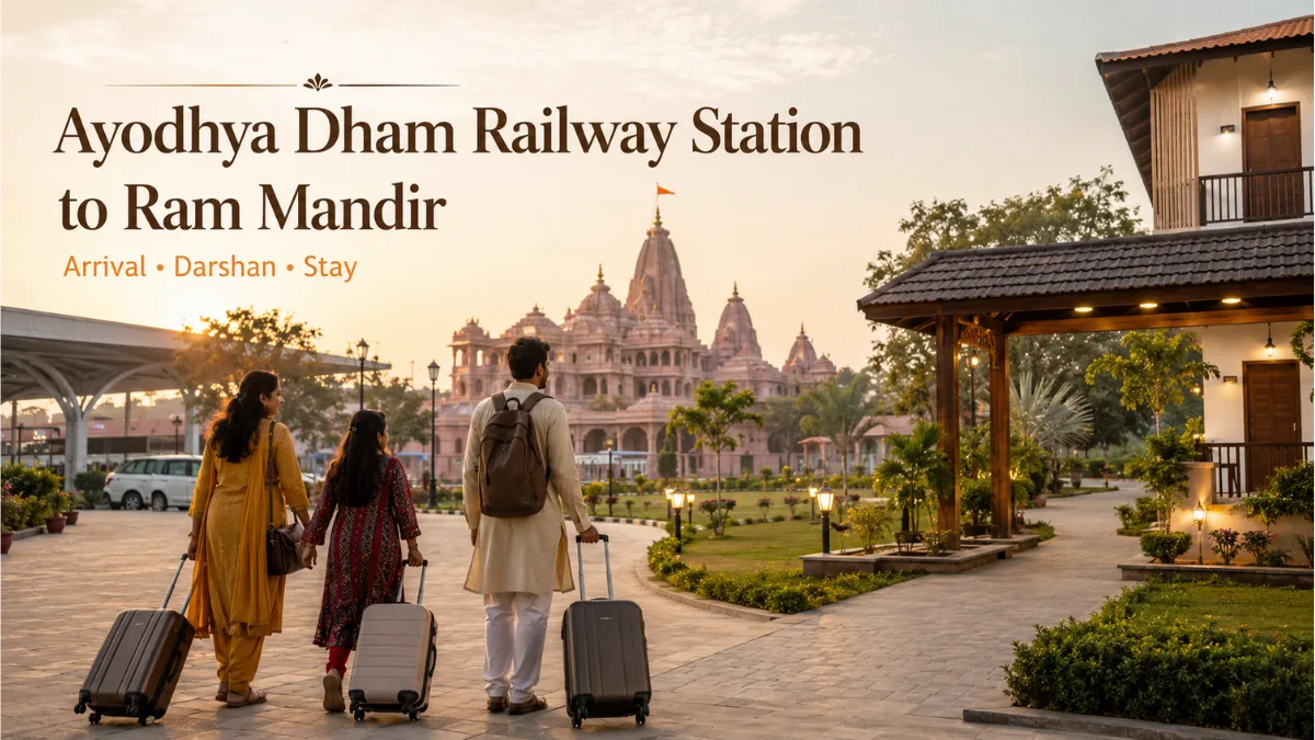 Ayodhya Dham Railway Station to Ram Mandir: Arrival, Stay and Local Movement Guide
