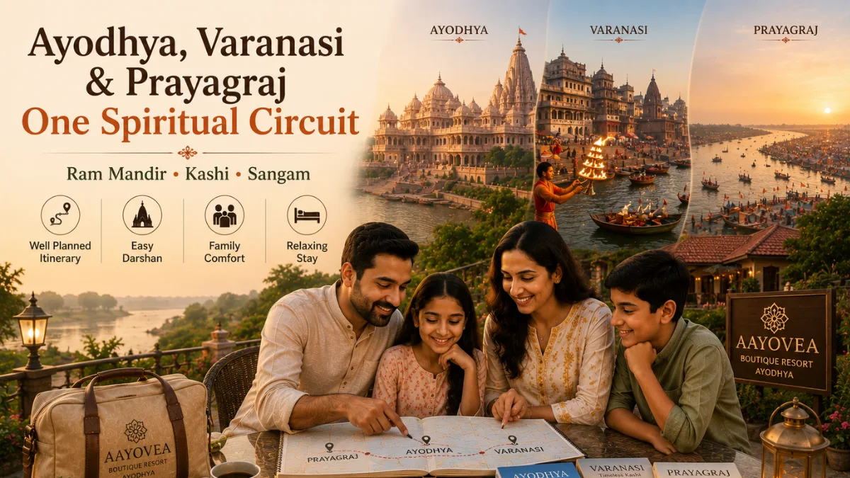 Ayodhya Varanasi and Prayagraj: A Practical Spiritual Circuit for Families