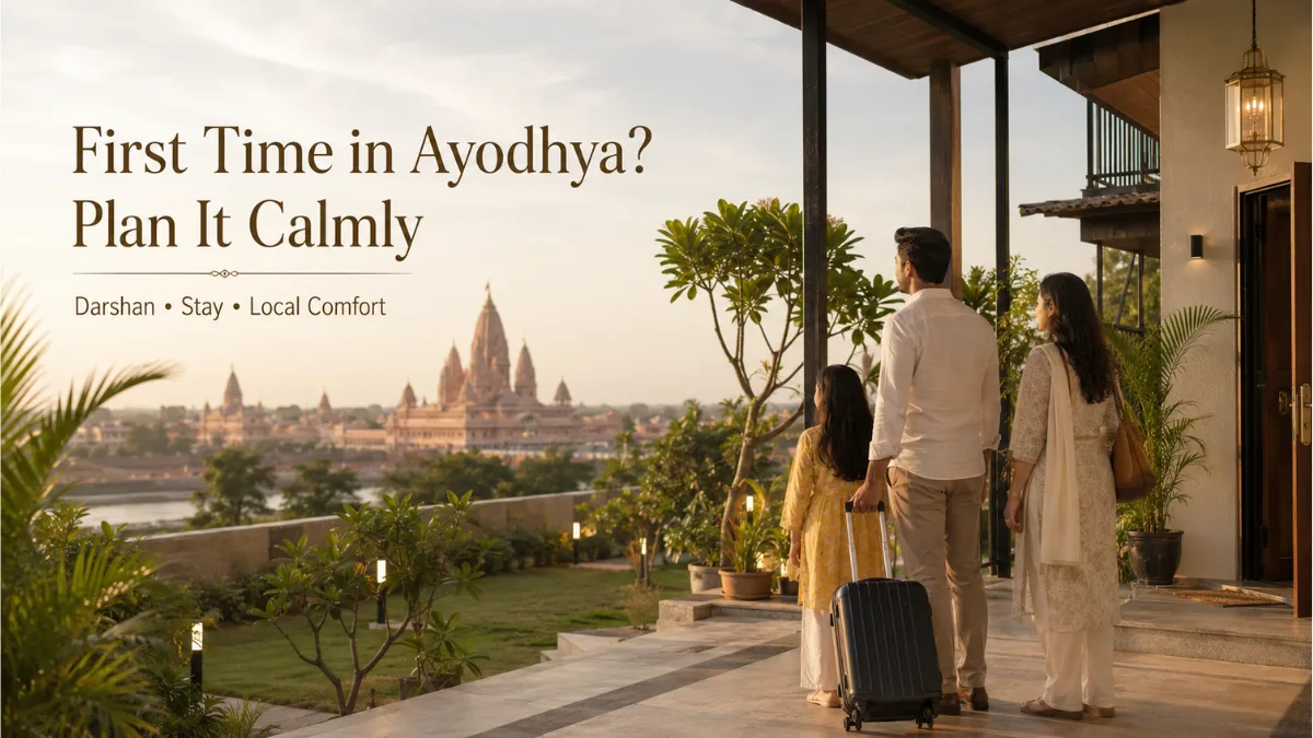 First Time in Ayodhya? A Simple Guide to Darshan, Stay and Local Comfort