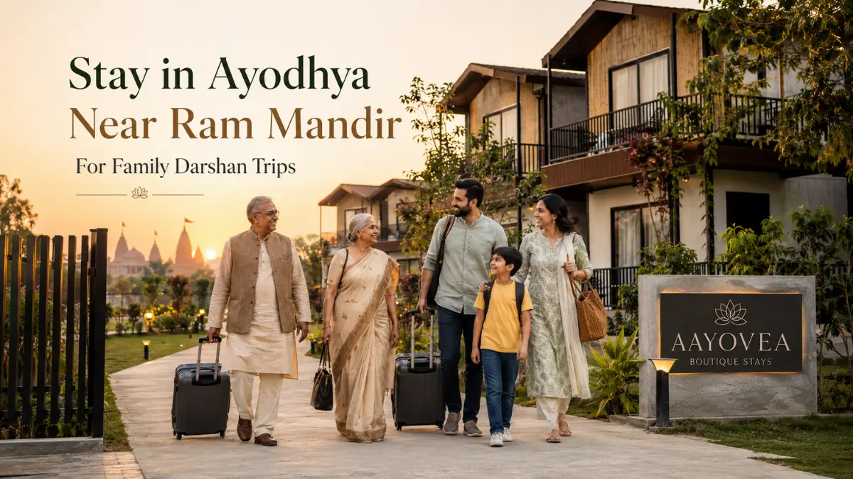 Where to Stay in Ayodhya for Ram Mandir Darshan with Family 4 Where to Stay in Ayodhya for Ram Mandir Darshan with Family